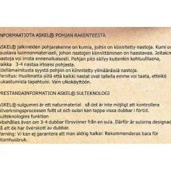 Askel nastakengät - Musta, nauhat + vetoketju