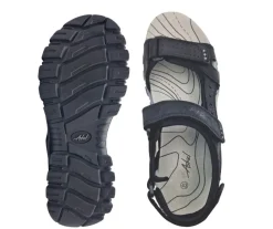 Askel sandaalit - Musta T440-1