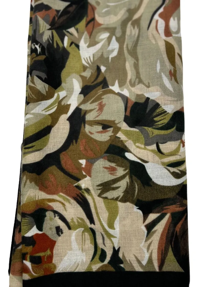 BVintage huivi - Kukkakuvio