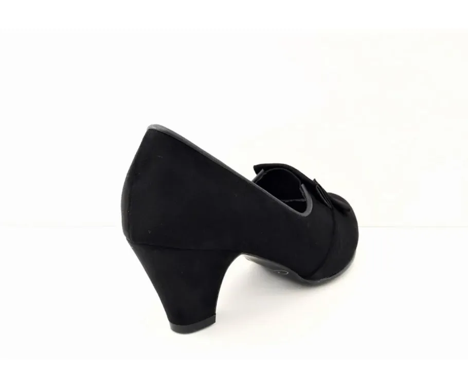 Chantana avokkaat / Rusettikoriste, musta