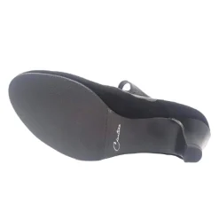 Chantana avokkaat poikkiremmillä / Musta