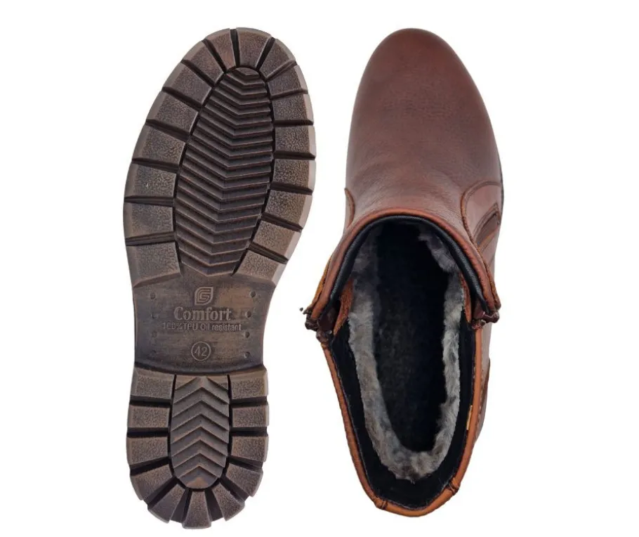 Comfort nilkkurit - Brown Pullup 959-8B