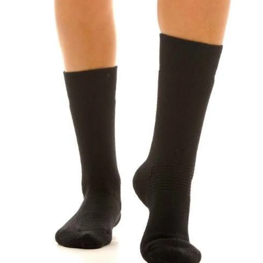 Cross Adventure lämpösukat - Merinovilla musta