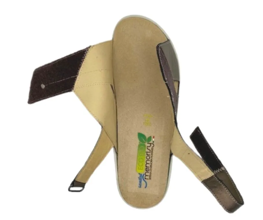 Eco Bio memorisy sandaalit - Pronssi A922-103