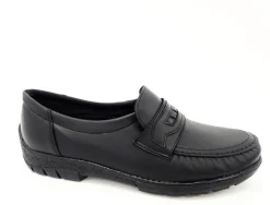 FinnSoft kävelykengät / Mokkasiini, musta