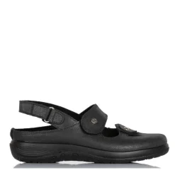 Fly Flot työkengät - Musta nahka