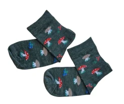 GreenGo merinovillasukat - Vihreä Sieni 1014V-SIENI