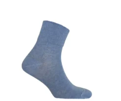 GreenGo puuvillasukka - Vaaleansininen