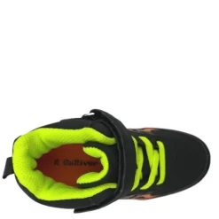 Gulliver vilkkulenkkarit - Musta/Lime 435-1132