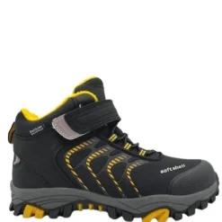 Gulliver välikausikengät - Waterproof Musta/Keltainen 435-2126