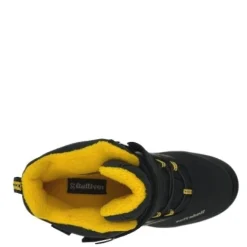 Gulliver välikausikengät - Waterproof Musta/Keltainen 435-2126