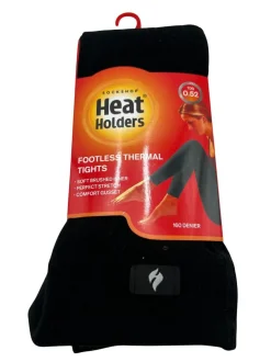 Heat Holders leggingsit - Thermal Musta