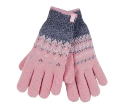 Heat Holders neulesormikkaat - Vaaleanpunainen Polar