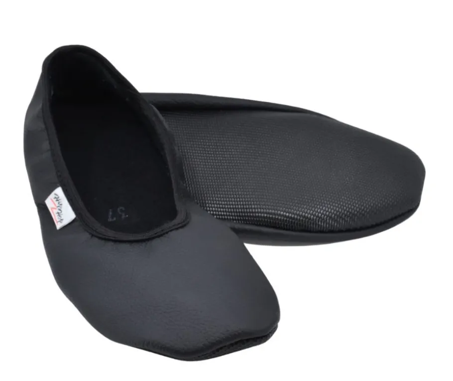 HipHop barefoot nahkatossut - Musta SB-120