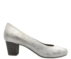 Jana avokkaat - white/silver 22477