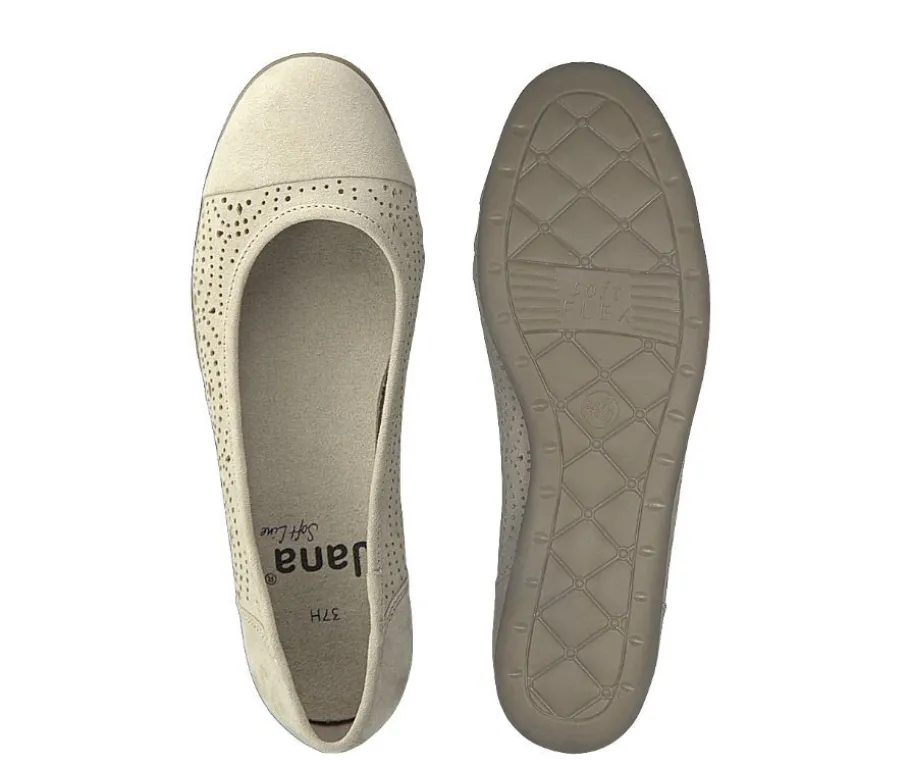 Jana ballerinat - Beige 8-22169-20