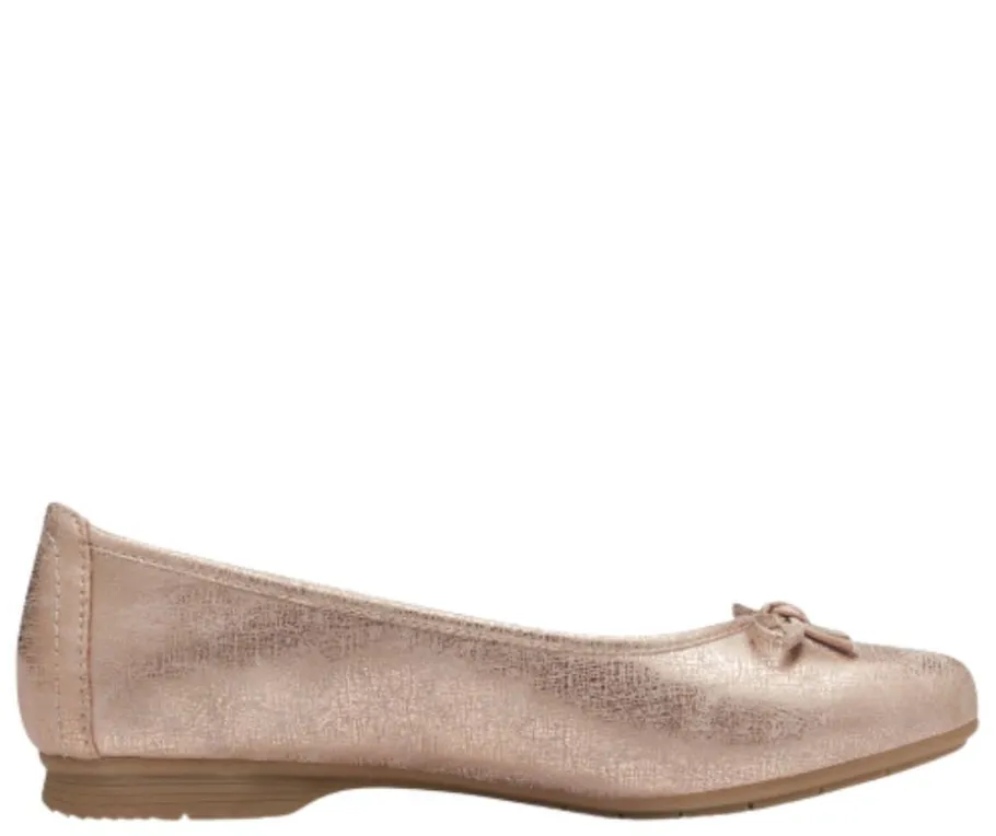 Jana ballerinat - Rose Met Str 8-22163-41