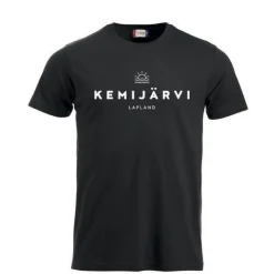 Kemijärvi T-paita - Musta
