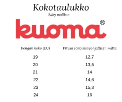 Kuoma Baby - Fleecekaulus Musta