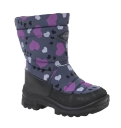 Kuoma lasten talvikengät - Putkivarsi Harmaa Sydäntalvi