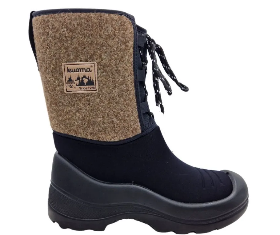 Kuoma talvikengät - Lumitarina Huopa Ruskea