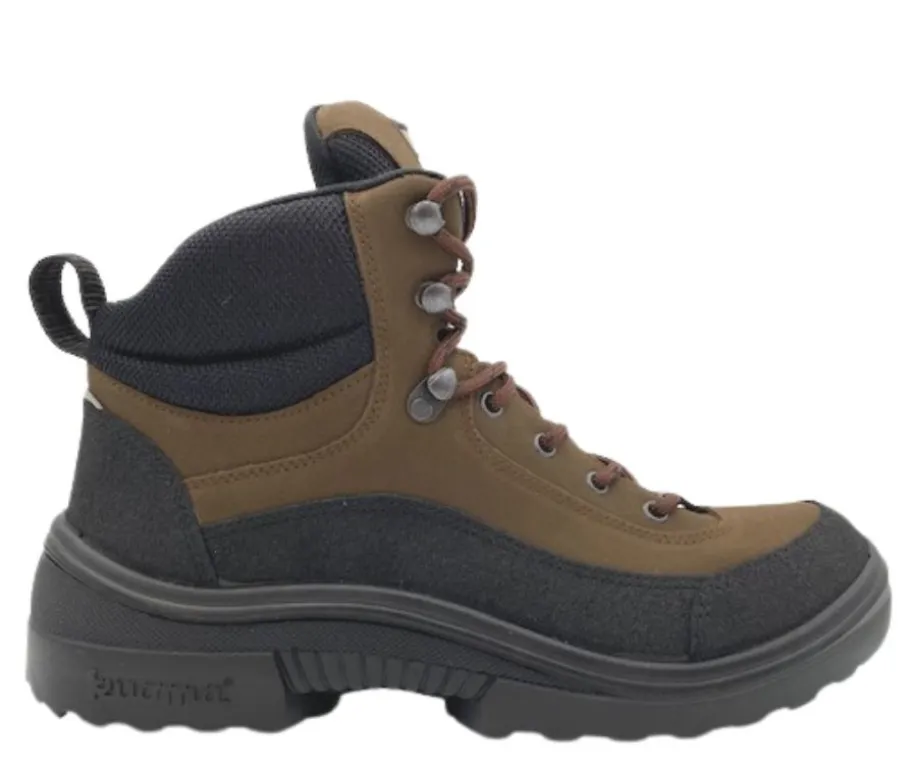 Kuoma ulkoilukengät - Walker Pro High Husky Tummanruskea