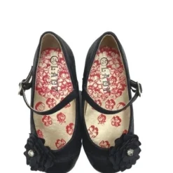 Lady lasten ballerinat - Musta WNW13-3