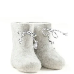 Lahtiset lasten huopatossut - Harmaa, 20-23