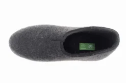 Lahtiset varrettomat huopatossut - Hiili