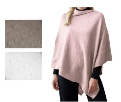 Lasessor palmikkoponcho - Diva