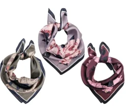 Lasessor Rosie silkkihuivi 55x55