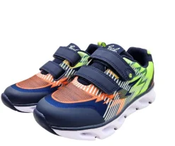 Leaf vilkkulenkkarit - Skalka Navy/Lime LSKAL101F