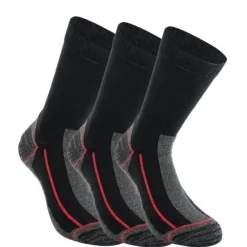 Lenz sukat - Performance Multisport 3-pack, Musta