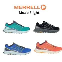 Merrell juoksukengät - Moab Flight Black J066820