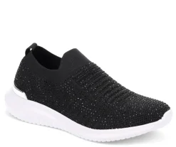 Migant kangaskengät - Kimaltava Musta A923-129