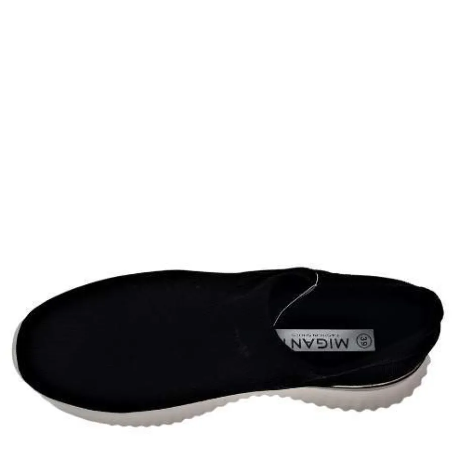 Migant kangaskengät - Musta A923-115