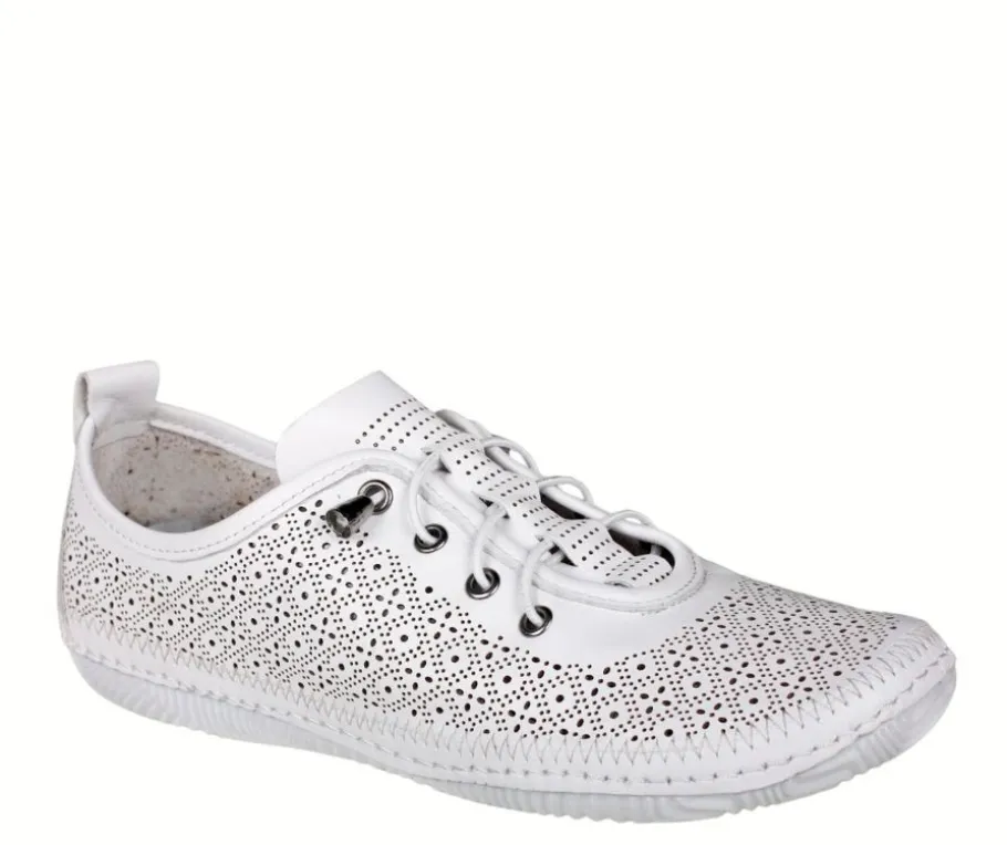 Migant paljasjalkakengät - Nahkaa Valkoinen L923-2