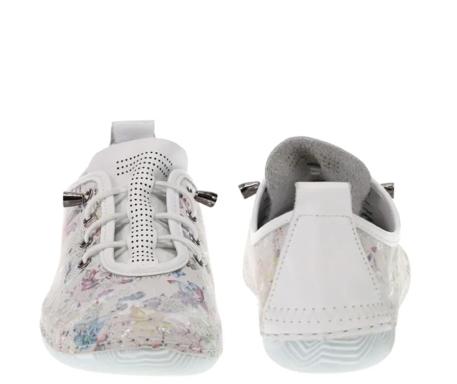 Migant paljasjalkakengät - Valkoinen Kukka L923-3