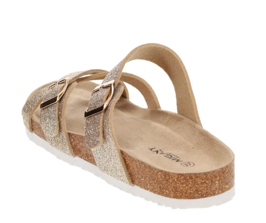 Migant pistokkaat - Gold Glitter A922-121