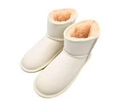 Migant talvikengät - Ida Nahkaa White A920-285