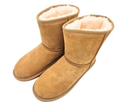 Migant talvikengät - Nahkaa New Camel A925-135