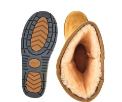 Migant talvikengät - Nahkaa New Camel A925-135