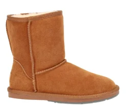 Migant talvikengät - Nahkaa Camel A925-135