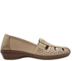 Mode Erika kävelykengät - Taupe/Gold 5251-69A