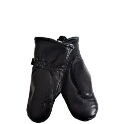 Mutka lasten nahkarukkaset - Musta