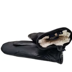 Mutka miesten nahkarukkaset - Musta 1634M