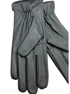 Mutka nahka sormikkaat - Musta 2078MS