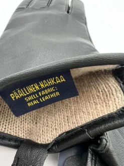 Mutka nahka sormikkaat - Musta 2078MS