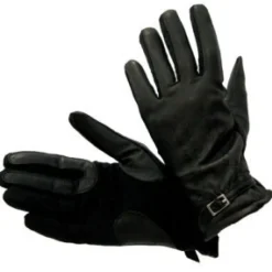 Mutka nahkasormikkaat - Naisten, Musta 2292M