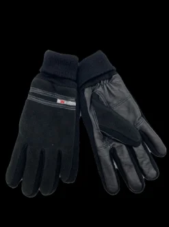 Mutka sormikkaat - Nappanahka/Fleece 1245A